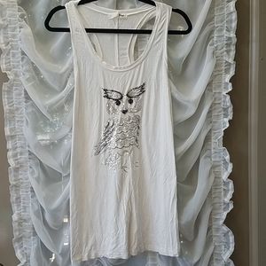 YAG Owl Racer Back Tank Top/Dress